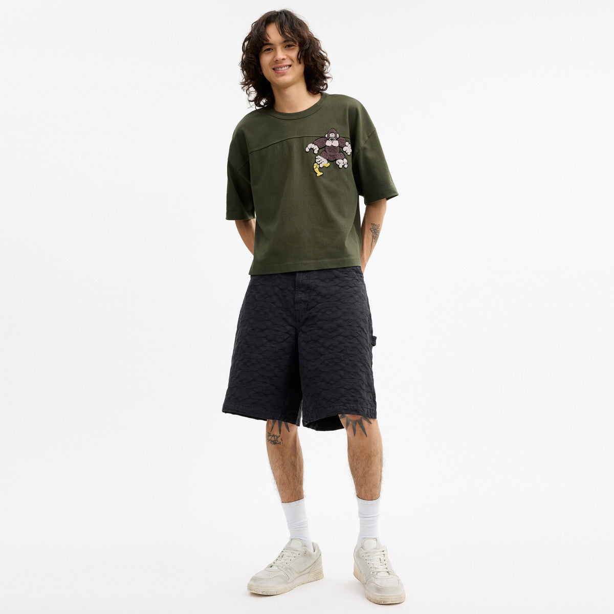 Coach | Brain Dead Football Cropped T-Shirt