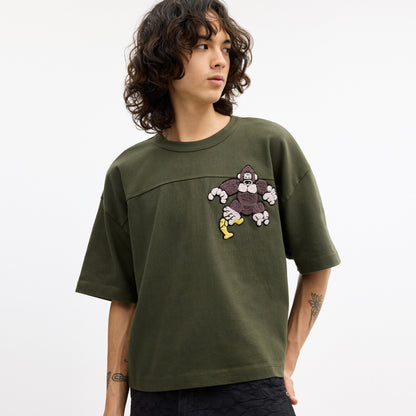 Coach | Brain Dead Football Cropped T-Shirt