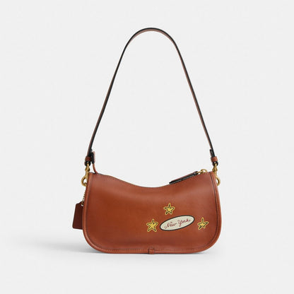 Twin Turnlock Waverly Bag In Signature Regenerative Cotton Denim