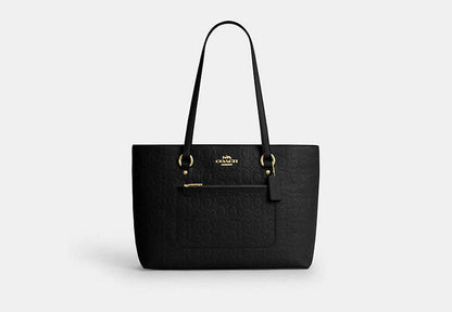 Station Tote Bag In Signature Leather