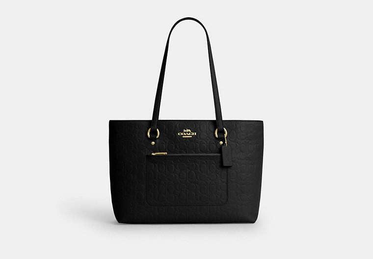 Station Tote Bag In Signature Leather