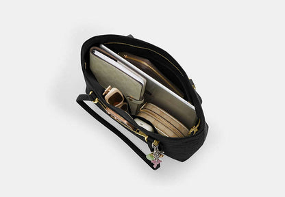 Station Tote Bag In Signature Leather