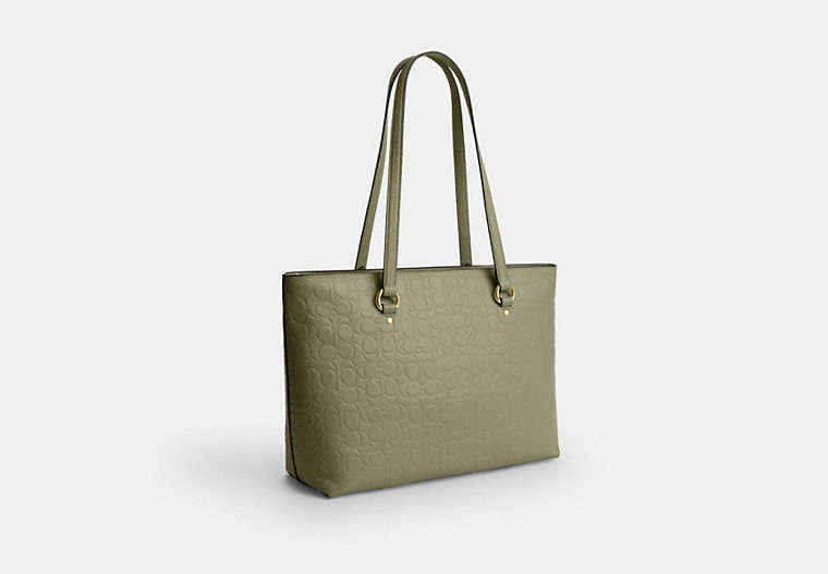 Station Tote Bag In Signature Leather