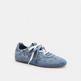 Soft Sneaker In Signature Denim