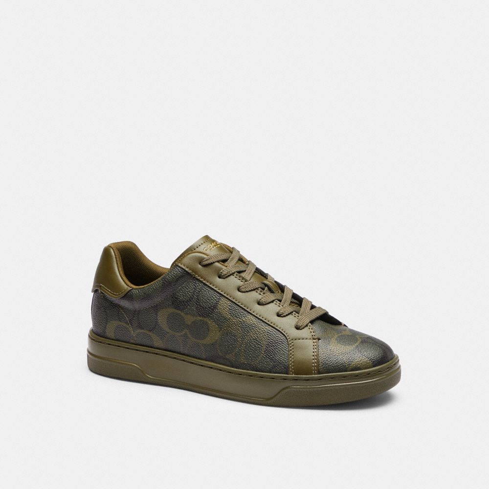 High Line Sneaker In Signature Canvas