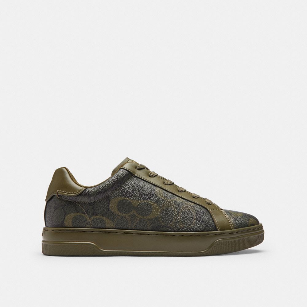 High Line Sneaker In Signature Canvas