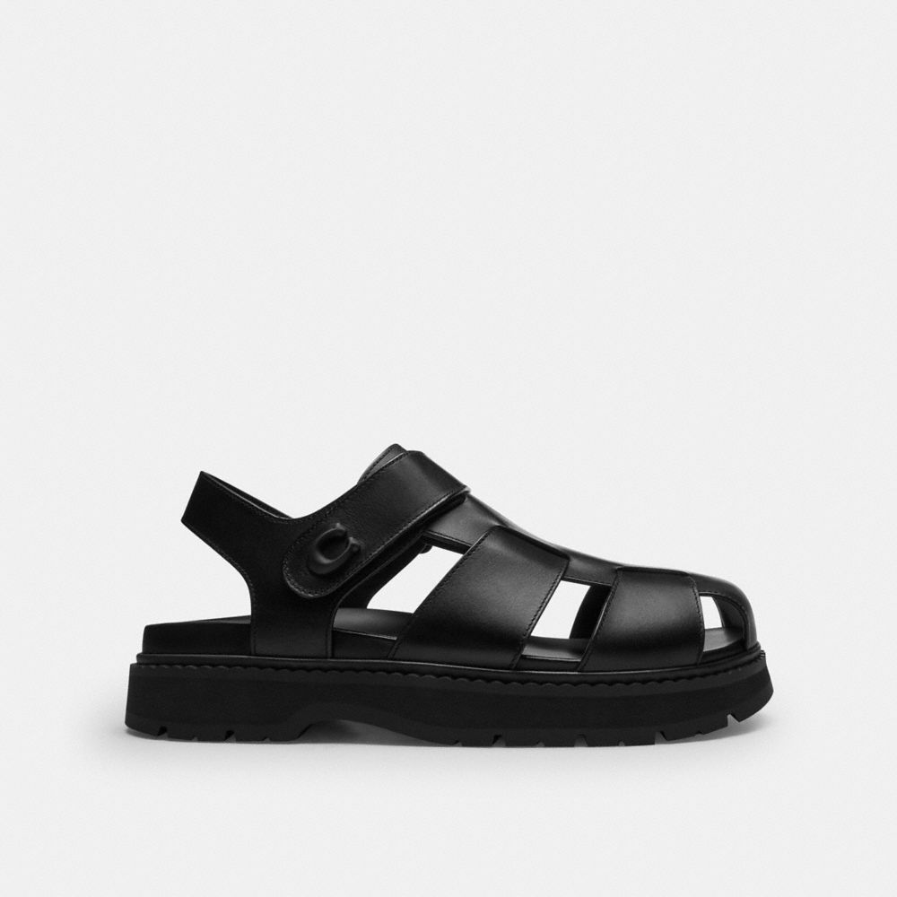 Fisherman Sandal In Signature Jacquard