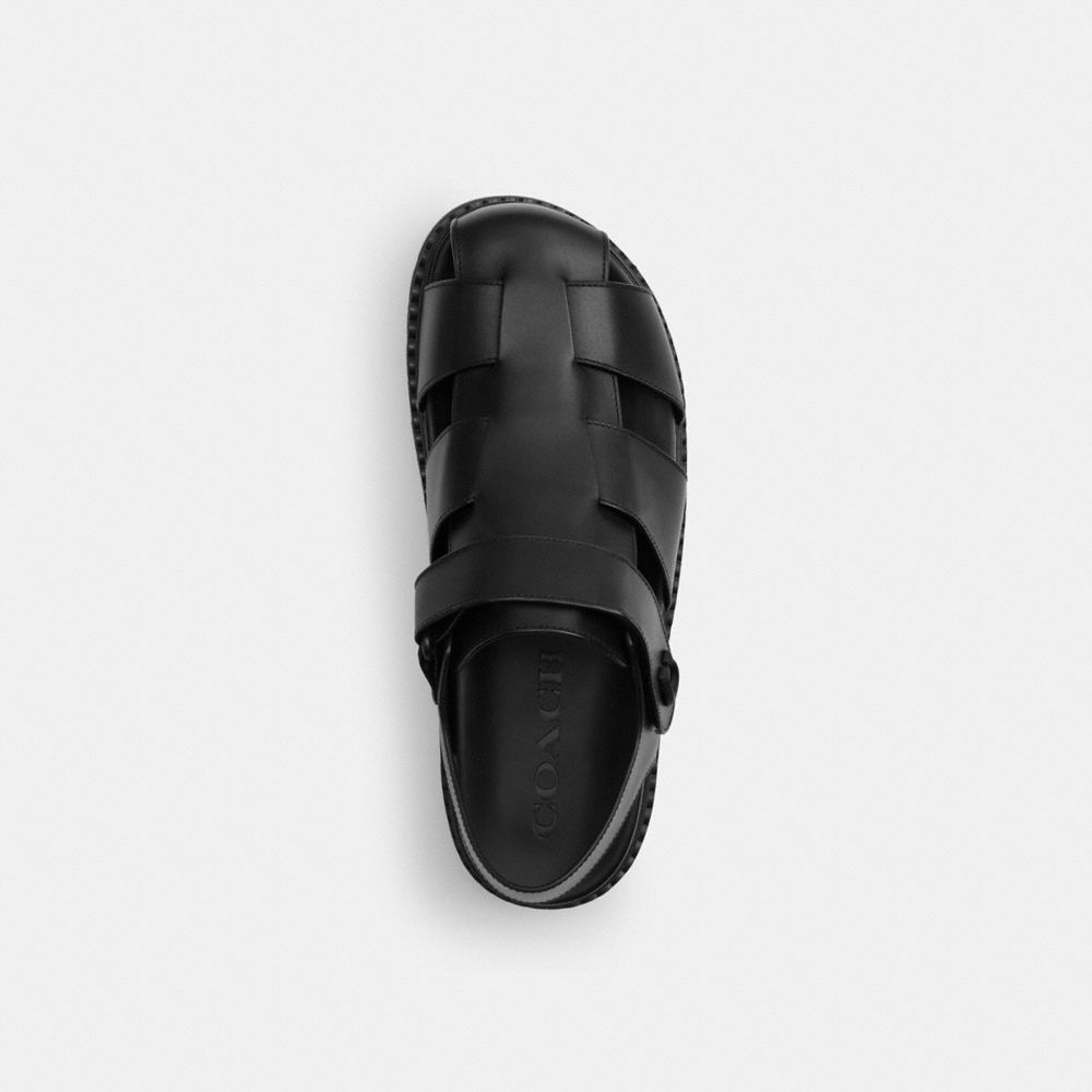 Fisherman Sandal In Signature Jacquard