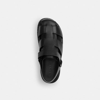 Fisherman Sandal In Signature Jacquard