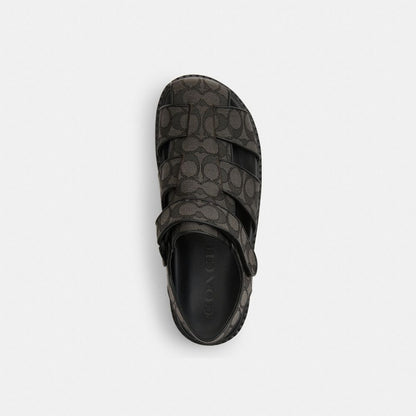 Fisherman Sandal In Signature Jacquard
