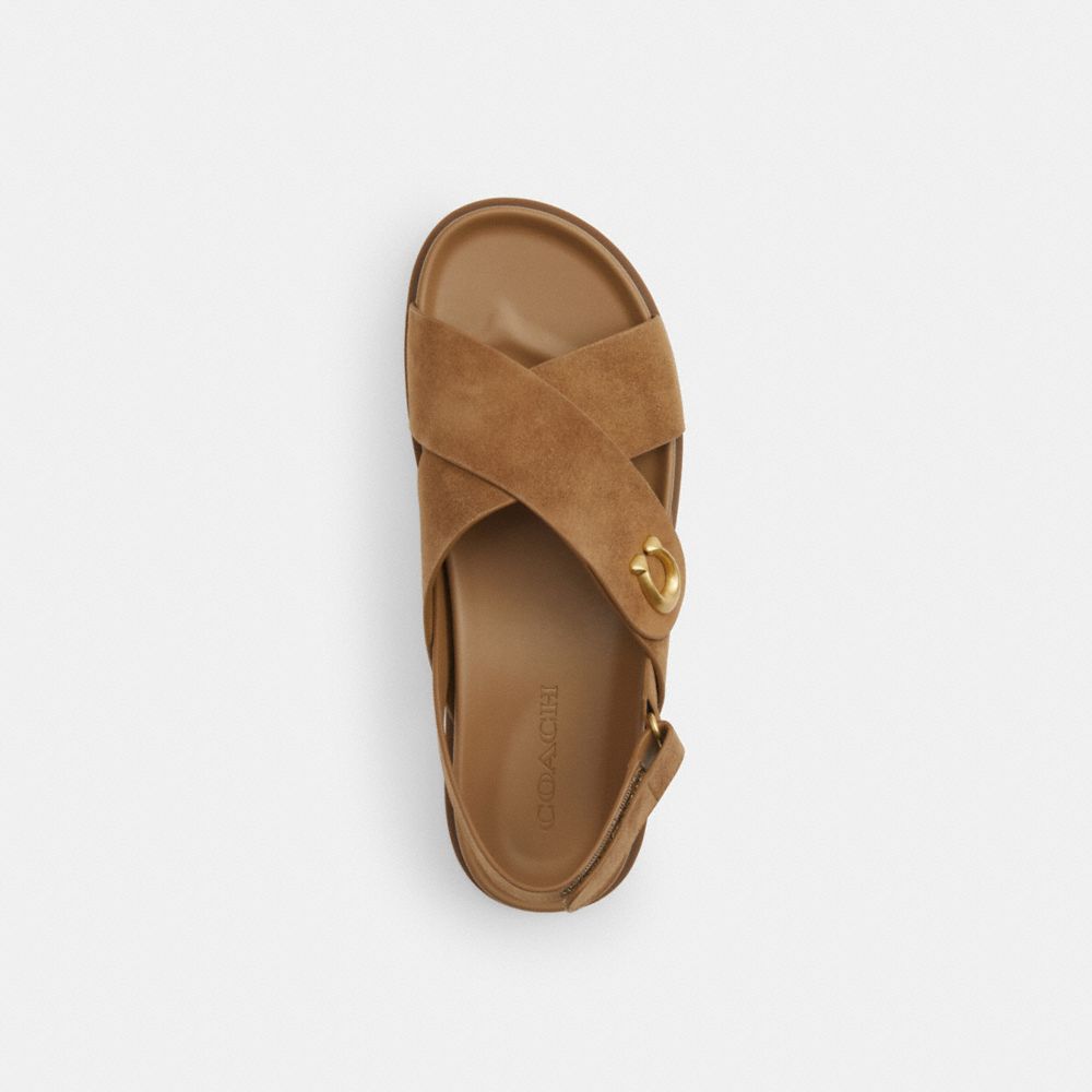 Sculpted C Criss Cross Sandal