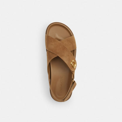 Sculpted C Criss Cross Sandal