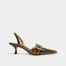 Margot Slingback In Loved Leather