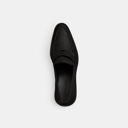 Pointed Toe Loafer In Loved Leather