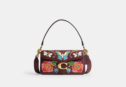Tabby Shoulder Bag 26 With American Craft Inlay