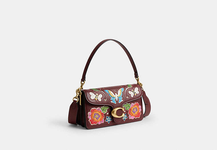 Tabby Shoulder Bag 26 With American Craft Inlay