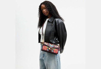 Tabby Shoulder Bag 26 With American Craft Inlay