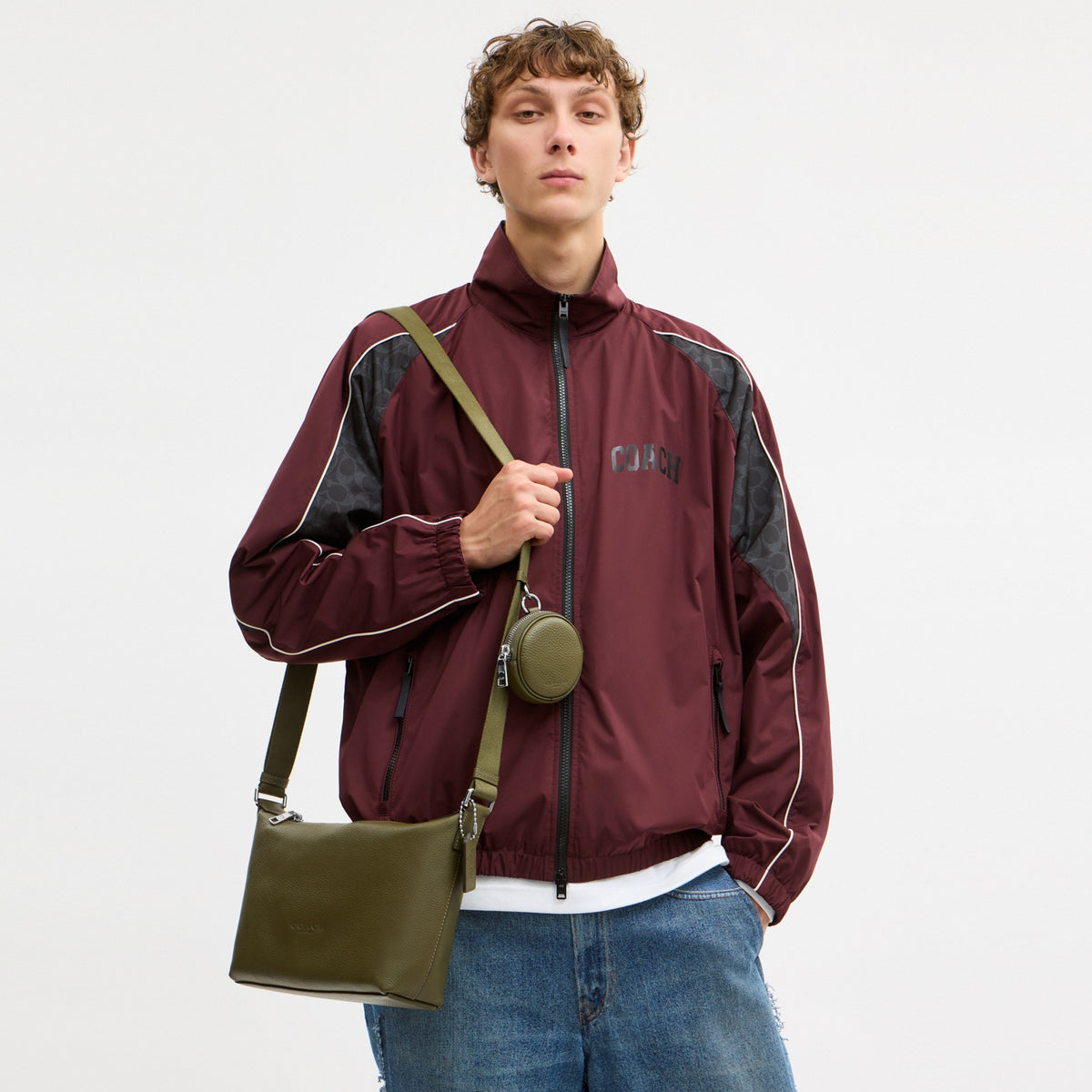 Small Finn Crossbody Bag With Pouch