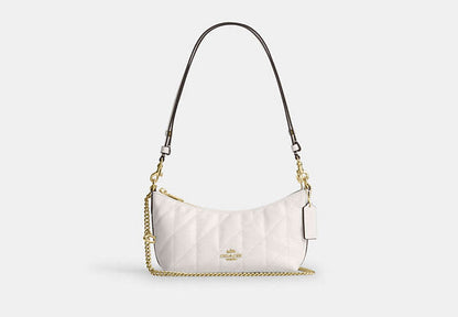 Caitlin Shoulder Bag With Quilting And Charm