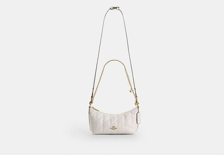 Caitlin Shoulder Bag With Quilting And Charm