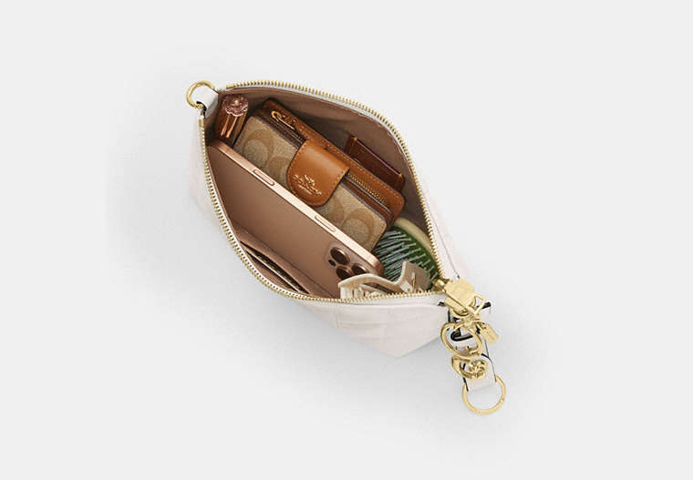 Caitlin Shoulder Bag With Quilting And Charm