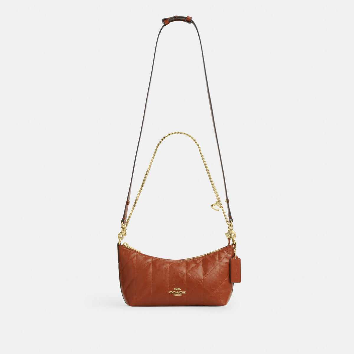 Caitlin Shoulder Bag With Quilting And Charm