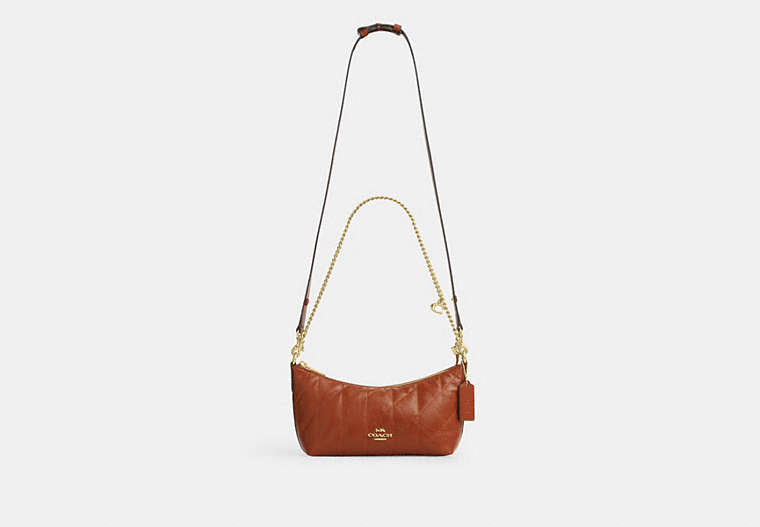 Caitlin Shoulder Bag With Quilting And Charm