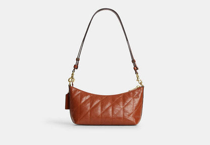 Caitlin Shoulder Bag With Quilting And Charm