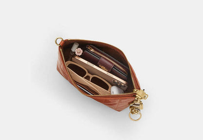 Caitlin Shoulder Bag With Quilting And Charm