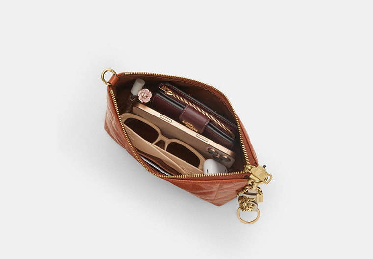 Caitlin Shoulder Bag With Quilting And Charm