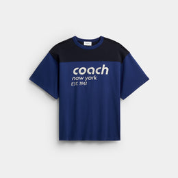 Color Blocked T-Shirt In Organic Cotton