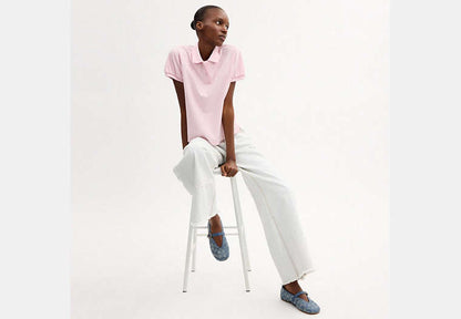 Mary Jane In Crystal Signature Denim