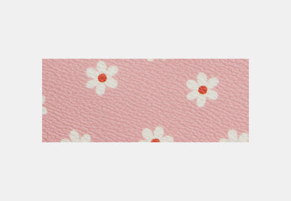 Corner Zip Wristlet With Floral Print
