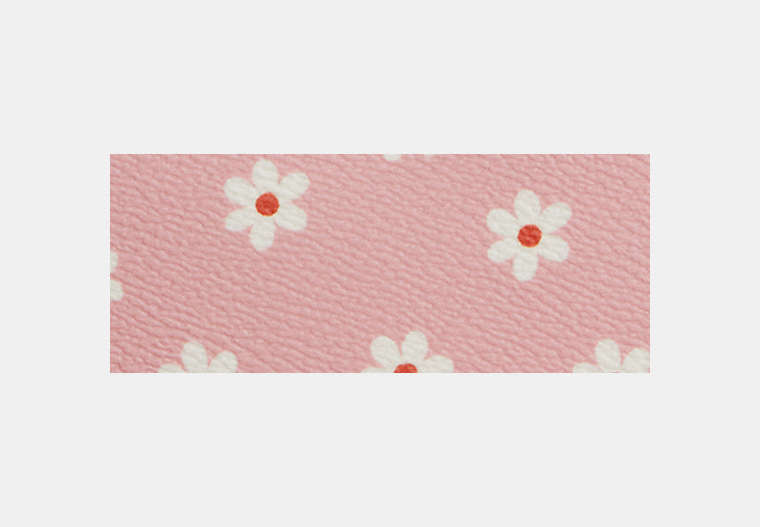 Corner Zip Wristlet With Floral Print