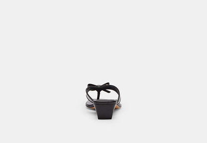 Bow Thong Kitten Heel