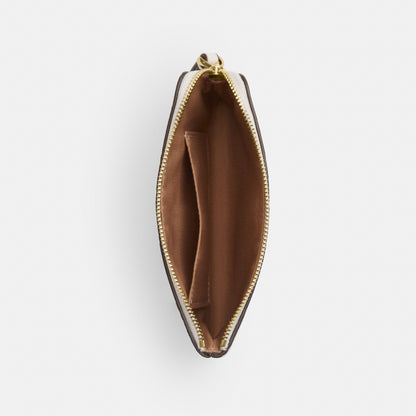 Corner Zip Wristlet With Cherry Print