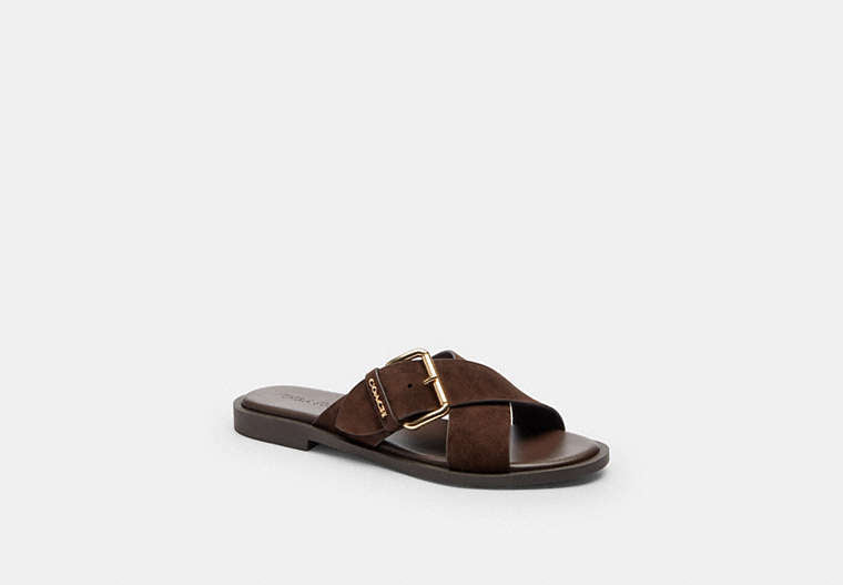 Crisscross Buckle Sandal