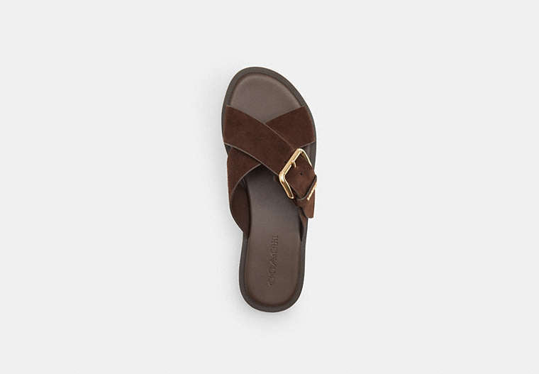 Crisscross Buckle Sandal
