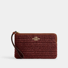 Large Corner Zip Wristlet