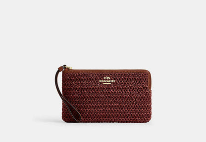 Large Corner Zip Wristlet