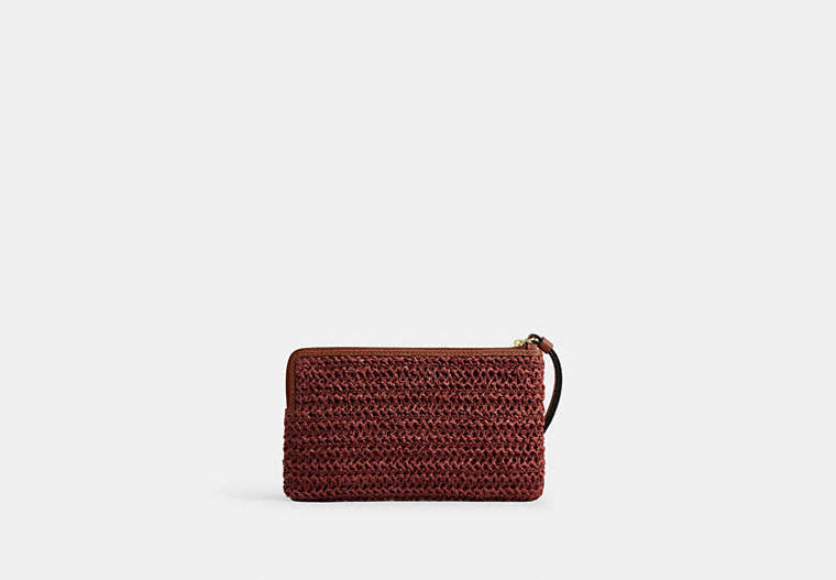 Large Corner Zip Wristlet
