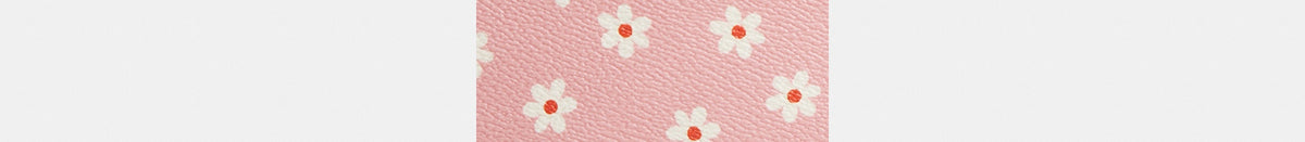 Double Zip Wristlet With Floral Print