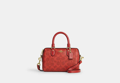 Mini Rowan Crossbody Bag In Signature Canvas