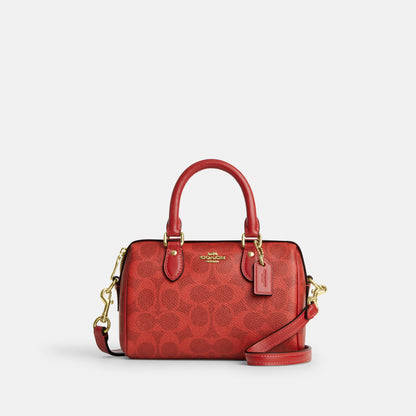 Mini Rowan Crossbody Bag In Signature Canvas