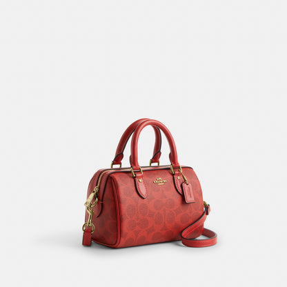 Mini Rowan Crossbody Bag In Signature Canvas