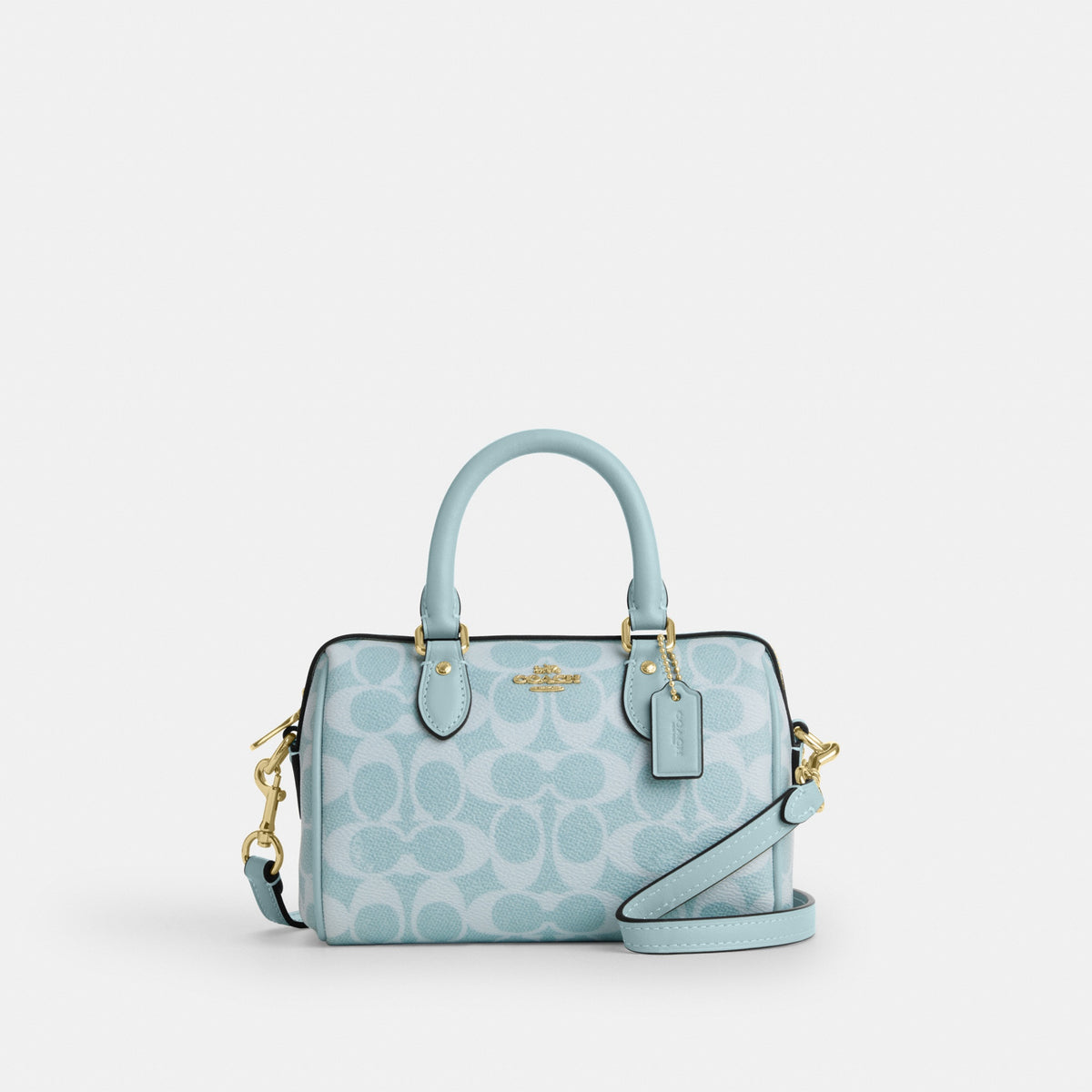 Mini Rowan Crossbody Bag In Signature Canvas