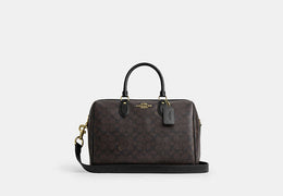 Rowan Large Satchel Bag In Signature Canvas
