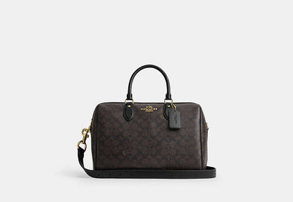 Rowan Large Satchel Bag In Signature Canvas