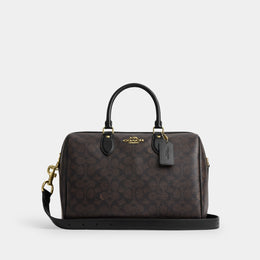 Rowan Large Satchel Bag In Signature Canvas