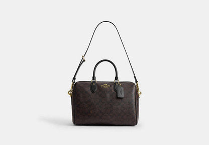 Rowan Large Satchel Bag In Signature Canvas